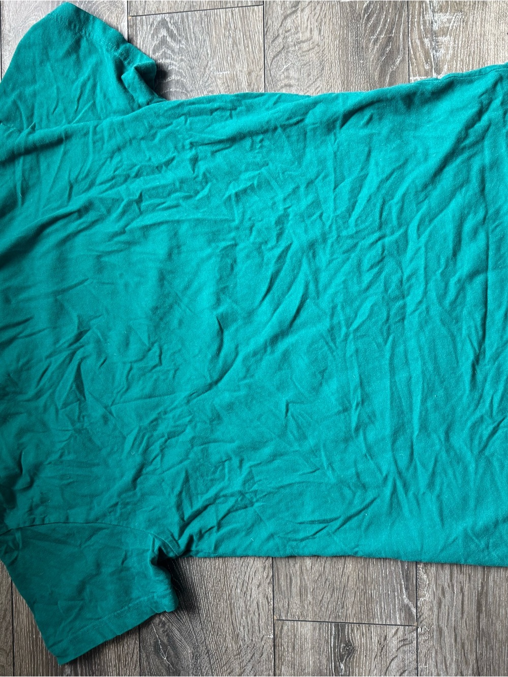Abercrombie & Fitch Teal California Tennis Short Sleeve Tee - Picture 2 of 3